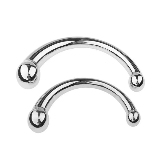 Steel Stainless Ended Elegant Anal Double 5858 Hook 1017